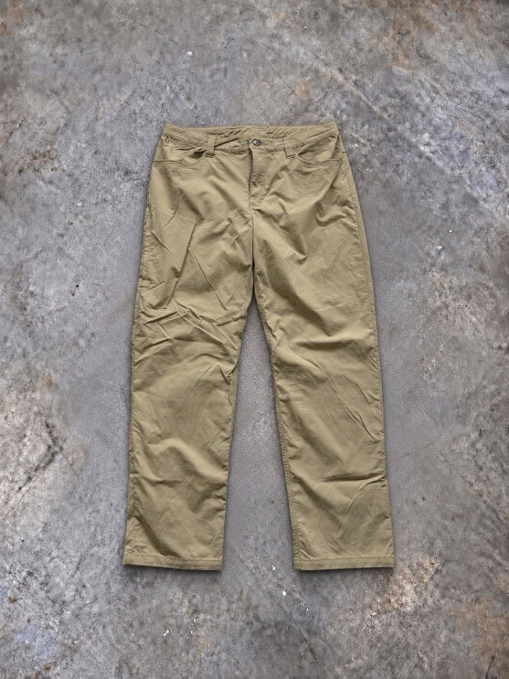 Patagonia Pants Beige Hiking Travel Sz 36 Men's